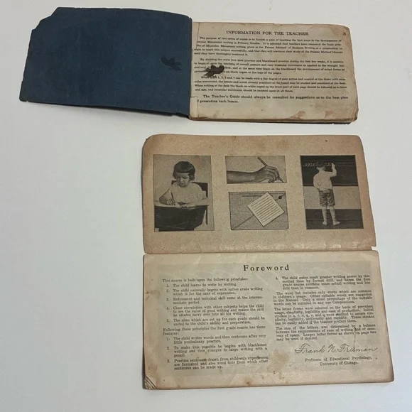 Antique Handwriting Lesson Booklets - Picture 2 of 4